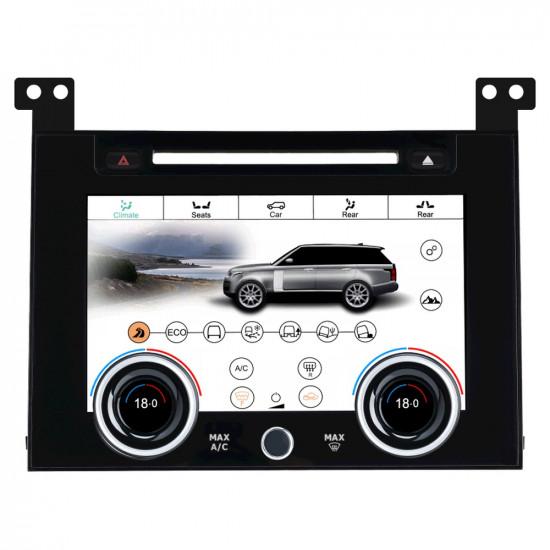 Range Rover Vogue L405 2013 - 2017 9 Touchscreen AC Climate Control Panel With CD Slot