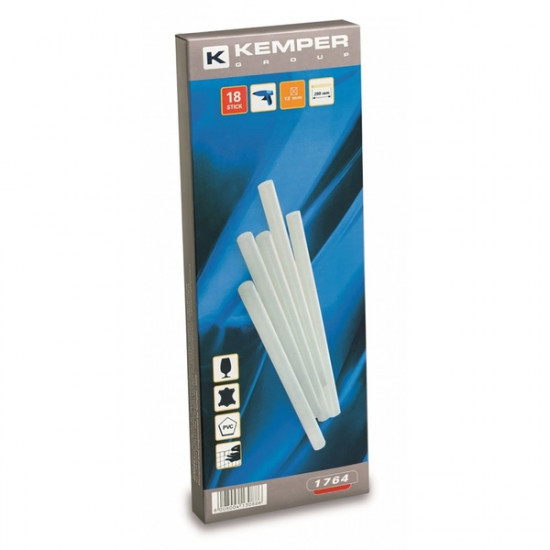 ΡΑΒΔΟΙ ΘΕΡΜΟΚΟΛΛΗΣΗΣ 12mmX10cm KEMPER - 12 ΤΕΜ.