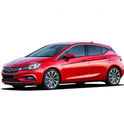 S-dizayn OPEL ASTRA K 5D 2015+ ΔΙΑΚΟΣΜΗΤΙΚΟ TRIM ΠΑΡΑΘΥΡΩΝ ΧΡΩΜΙΟ 8ΤΕΜ.