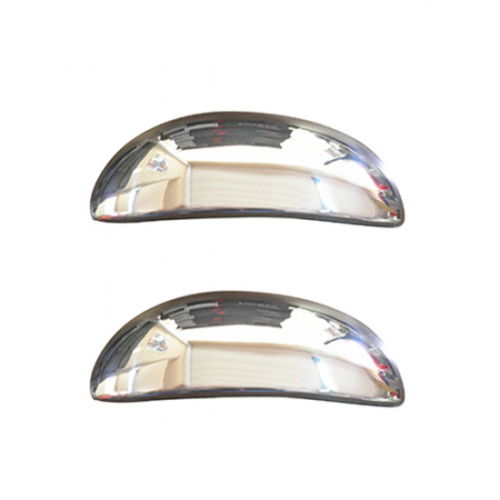 S-dizayn PEUGEOT 107 HB 3D 2007+ ΧΕΡΟΥΛΙΑ ΠΟΡΤΑΣ ΧΡΩΜΙΟ ΜΕΤΑΛΛΙΚΑ 2ΠΟΡΤΕΣ 2ΤΕΜ