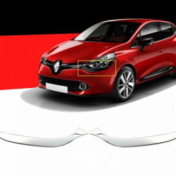 S-dizayn RENAULT CLIO 5D 2012+ ΦΡΥΔΑΚΙΑ ΚΑΤΩ ΧΡΩΜΙΟ ΜΕΤΑΛΛΙΚΑ 2ΤΕΜ.