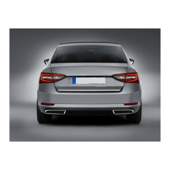 S-dizayn SKODA SUPERB 4D 2015+ TRIM ΜΑΡΚΕ ΠΟΡΤ ΠΑΓΚΑΖ