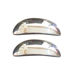 S-dizayn TOYOTA AYGO HB 3D 2005+ ΧΕΡΟΥΛΙΑ ΠΟΡΤΑΣ ΧΡΩΜΙΟ ΜΕΤΑΛΛΙΚΑ 2ΠΟΡΤΕΣ 2ΤΕΜ