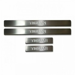 S-dizayn VW TIGUAN 5D 2007>2015 ΜΑΡΣΠΙΕ ΕΣΩΤΕΡΙΚΑ ΧΡΩΜΙΟ 4ΤΕΜ.