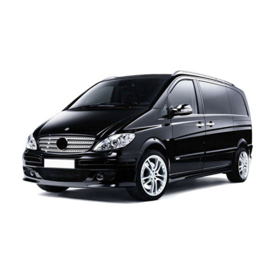 S-dizayn ΧΕΡΟΥΛΙΑ ΠΟΡΤΑΣ ΧΡΩΜΙΟ ΜΕΤΑΛΛΙΚΑ MERCEDES VITO W639 2004-2014  5ΤΕΜ