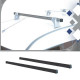 SEAT INCA 1997>2004 KIT ΜΕ 2 ΕΠΑΓΓΕΛΜΑΤΙΚΕΣ ΜΠΑΡΕΣ ΟΡΟΦΗΣ ΣΙΔΗΡΟΥ K39 (K39-260 Χ 2 - K39-207 X 1 - K39-206 X 1)