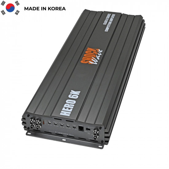 ShockWave Monoblock HERO6K (6.000Wrms) Made in Korea ShockWave Monoblock HERO6K (6.000Wrms) Made in Korea