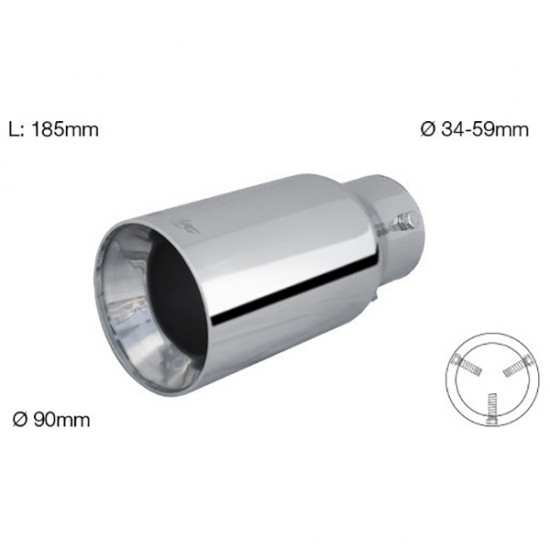 Simoni Racing ΑΚΡΟ ΕΞΑΤΜΙΣΗΣ TRX89 34>59mm