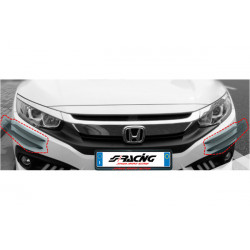 Simoni Racing ΔΙΑΚΟΣΜΗΤΙΚΑ ΦΤΕΡΑ SPOILER ΠΡΟΦΥΛΑΚΤΗΡΑ ΜΑΥΡΑ CANARDS 2ΤΕΜ.