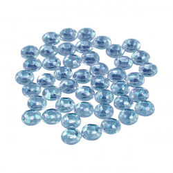 Simoni Racing ΔΙΑΚΟΣΜΗΤΙΚΑ STRASS ΜΠΛΕ 50τμχ. 8mm