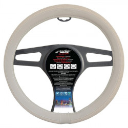 Simoni Racing FIAT 500 ΚΑΛΥΜΜΑ ΤΙΜΟΝΙΟΥ ΜΠΕΖ ΓΙΑ FIAT 500 37>39cm 50- ΔΕΡΜΑ+50- ΒΑΜΒΑΚΕΡΟ