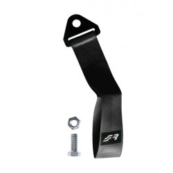 Simoni Racing ΙΜΑΝΤΑΣ ΡΥΜΟΥΛΚΙΣΗΣ TOW STRAP 26cm 3000kg MAX ΜΑΥΡΟΣ