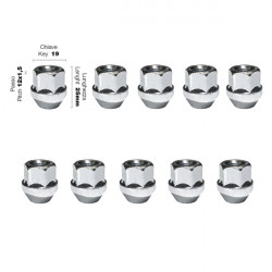 Simoni Racing ΠΑΞΙΜΑΔΙ ΚΩΝΙΚΟ 12χ1,50 (25mm) (19) 10ΤΕΜ.
