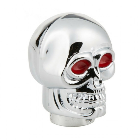 Simoni Racing ΠΟΜΟΛΟ ΤΑΧΥΤΗΤΩΝ SKELETOR ΝΕΚΡΟΚΕΦΑΛΗ 62 Χ 43 mm / Φ 53 mm (ΧΡΩΜΙΟ)