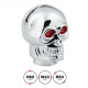 Simoni Racing ΠΟΜΟΛΟ ΤΑΧΥΤΗΤΩΝ SKELETOR ΝΕΚΡΟΚΕΦΑΛΗ 62 Χ 43 mm / Φ 53 mm (ΧΡΩΜΙΟ)