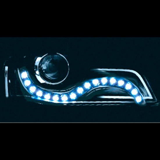 Simoni Racing ΤΑΙΝΙΑ DAYLINE BOOTES ΜΕ 15 LED 30cm (ΛΕΥΚΟ ΧΡΩΜΑ) - 2 ΤΕΜ.