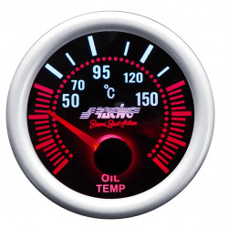 Simoni Racing ΘΕΡΜΟΚΡΑΣΙΑ ΛΑΔΙΟΥ 52mm 2- ΜΑΥΡΟ ΜΕ ΚΟΚΚΙΝΟ ΦΩΤΙΣΜΟ