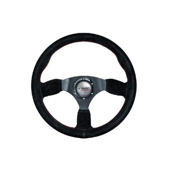 Simoni Racing ΤΙΜΟΝΙ TURISMO ΜΑΥΡΟ ΤΡΙΑΚΤΙΝΟ 350mm