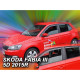 SKODA FABIA III 5D 2014> HTB  ΣΕΤ ΑΝΕΜΟΘΡΑΥΣΤΕΣ ΑΥΤΟΚΙΝΗΤΟΥ ΑΠΟ ΕΥΚΑΜΠΤΟ ΦΙΜΕ ΠΛΑΣΤΙΚΟ HEKO - 4 ΤΕΜ.