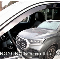 SSANGYONG REXTON 5D 2017+ ?  ΖΕΥΓΑΡΙ ΑΝΕΜΟΘΡΑΥΣΤΕΣ ΑΠΟ ΕΥΚΑΜΠΤΟ ΦΙΜΕ ΠΛΑΣΤΙΚΟ HEKO - 2 ΤΕΜ.