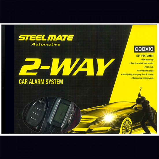 Steelmate Συναγερμός Αυτοκινήτου STEELMATE 2WAY 888x10