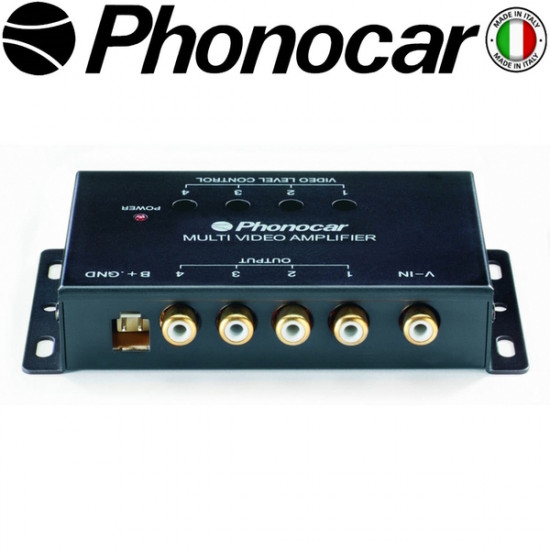 ΣΥΣΚΕΥΗ ΕΝΙΣΧΥΣΗΣ ΒΙΝΤΕΟ ΓΙΑ 4 ΜΟΝΙΤΟΡ VM 251 PHONOCAR