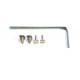 ΣΥΣΤΗΜΑ ΔΕΣΗΣ T-SCREW 14mm ΓΙΑ ΜΠΑΡΕΣ BRIO MENABO