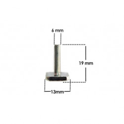 ΣΥΣΤΗΜΑ ΔΕΣΗΣ T-SCREW 14mm ΓΙΑ ΜΠΑΡΕΣ BRIO MENABO