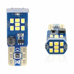 T10 W5W CANBUS 12/24V LED 21xSMD ULTRABRIGHT 2016 ΛΕΥΚΟ 2ΤΕΜ.