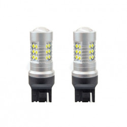 T20 W21W CANBUS 12/24V 6,2W LED 24xSMD3030 ΛΕΥΚΟ 5600K 18x56mm 2ΤΕΜ.