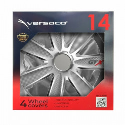 ΤΑΣΙ 14 VERSACO GTX SILVER CARBON  ΣΕΤ 4 ΤΕΜ ΣΕ ΚΟΥΤΙ