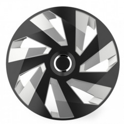 ΤΑΣΙ 15 HUBCAP VECTOR RC SILVER BLACK AMIO- ΣΕΤ 4 ΤΕΜ. ΣΕ ΚΟΥΤΙ