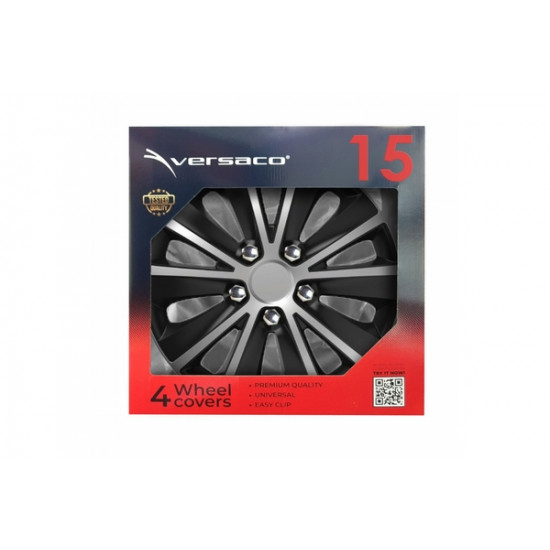ΤΑΣΙ 15 RAPIDE NC SILVER BLACK - ΣΕΤ 4 ΤΕΜ. ΣΕ ΚΟΥΤΙ