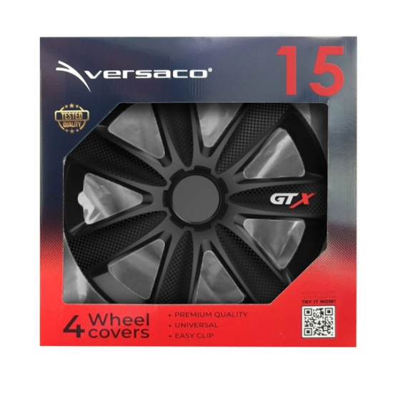 ΤΑΣΙ 15 VERSACO GTX BLACK CARBON - ΣΕΤ 4 ΤΕΜ. ΣΕ ΚΟΥΤΙ ΤΑΣΙ 15 VERSACO GTX BLACK CARBON - ΣΕΤ 4 ΤΕΜ. ΣΕ ΚΟΥΤΙ