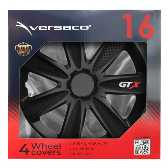 ΤΑΣΙ 16 VERSACO GTX BLACK CARBON - ΣΕΤ 4 ΤΕΜ ΣΕ ΚΟΥΤΙ ΤΑΣΙ 16 VERSACO GTX BLACK CARBON - ΣΕΤ 4 ΤΕΜ ΣΕ ΚΟΥΤΙ