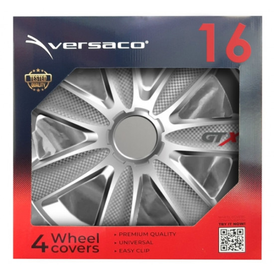 ΤΑΣΙ 16 VERSACO GTX SILVER CARBON - ΣΕΤ 4 ΤΕΜ. ΣΕ ΚΟΥΤΙ ΤΑΣΙ 16 VERSACO GTX SILVER CARBON - ΣΕΤ 4 ΤΕΜ. ΣΕ ΚΟΥΤΙ
