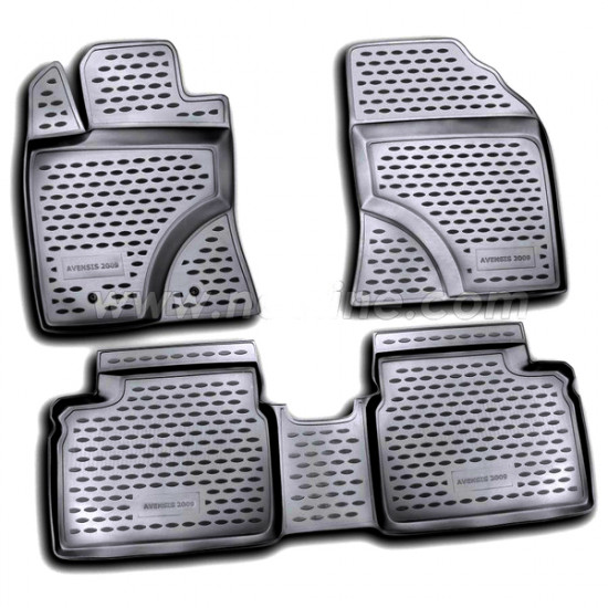 TOYOTA AVENSIS 4D 04/09>12/2015 ΠΑΤ.ΜΑΡΚ.ΛΑΣΤΙΧΟ ΣΚΑΦΑΚΙΑ (ΜΑΥΡΟ)