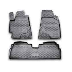 TOYOTA HIGHLANDER 2001-2007 ΠΑΤΑΚΙΑ ΜΑΡΚΕ ΛΑΣΤΙΧΟ ΣΚΑΦΑΚΙΑ 4ΤΕΜ. (ΜΑΥΡΟ)