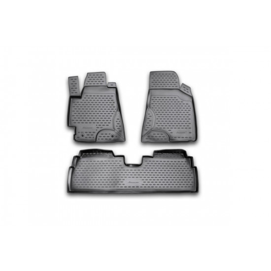 TOYOTA HIGHLANDER 2001-2007 ΠΑΤΑΚΙΑ ΜΑΡΚΕ ΛΑΣΤΙΧΟ ΣΚΑΦΑΚΙΑ 4ΤΕΜ. (ΜΑΥΡΟ)