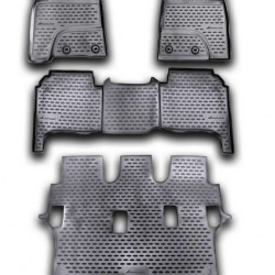 TOYOTA LANDCRUISER 200 2012-2015 ΠΑΤΑΚΙΑ ΜΑΡΚΕ ΛΑΣΤΙΧΟ ΣΚΑΦΑΚΙΑ 4ΤΕΜ. (ΜΑΥΡΟ)