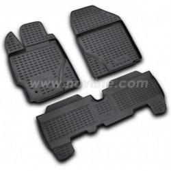 TOYOTA YARIS 01/2006-09/2011 ΠΑΤΑΚΙΑ ΜΑΡΚΕ ΛΑΣΤΙΧΟ ΣΚΑΦΑΚΙΑ (ΜΑΥΡΟ)