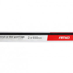ΤΡΙΜ ΠΟΡΤΑΣ ΠΡΟΣΤΑΤΕΥΤΙΚΟ ΤΥΠΟΥ U 8x130cm ΜΑΥΡΟ AMiO - 1 ΤΕΜ.