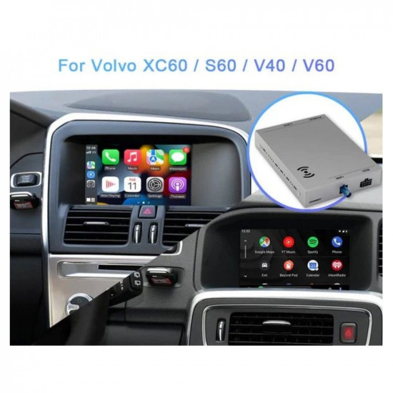 Volvo Sensus Connect 2014-> Wireless CarPlay/Android Auto Interface - Camera In Volvo Sensus Connect 2014-> Wireless CarPlay/Android Auto Interface - Camera In