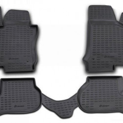 VW GOLF 5 11/2003-10/2008 ΠΑΤΑΚΙΑ ΜΑΡΚΕ ΛΑΣΤΙΧΟ ΣΚΑΦΑΚΙΑ (ΜΑΥΡΟ)