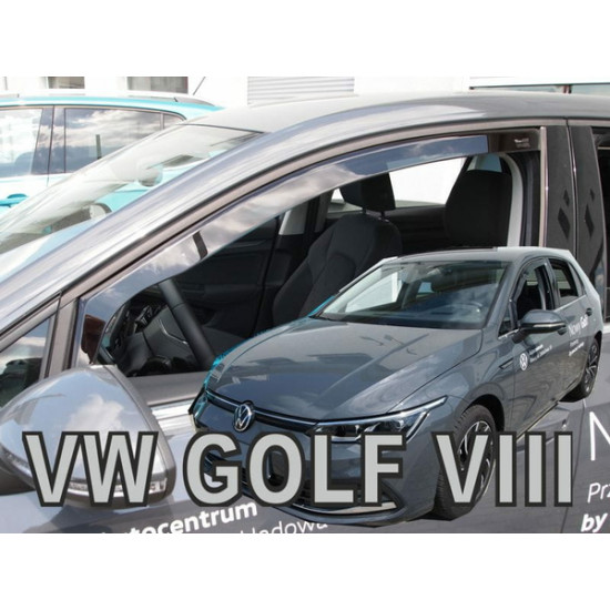 VW GOLF 7 VARIANT 5D 2020+ ΣΕΤ ΑΝΕΜΟΘΡΑΥΣΤΕΣ ΑΥΤΟΚΙΝΗΤΟΥ ΑΠΟ ΕΥΚΑΜΠΤΟ ΦΙΜΕ ΠΛΑΣΤΙΚΟ HEKO - 4 ΤΕΜ.