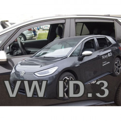 VW ID.3 5D 2020> - ΣΕΤ ΑΝΕΜΟΘΡΑΥΣΤΕΣ ΑΥΤΟΚΙΝΗΤΟΥ ΑΠΟ ΕΥΚΑΜΠΤΟ ΦΙΜΕ ΠΛΑΣΤΙΚΟ HEKO - 4 ΤΕΜ.