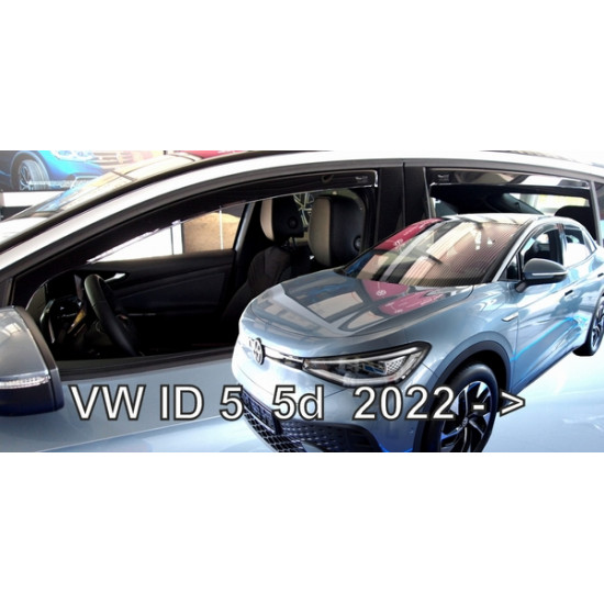 VW ID.5 5D 2022+ ΖΕΥΓΑΡΙ ΑΝΕΜΟΘΡΑΥΣΤΕΣ ΑΠΟ ΕΥΚΑΜΠΤΟ ΦΙΜΕ ΠΛΑΣΤΙΚΟ HEKO - 2 ΤΕΜ. VW ID.5 5D 2022+ ΖΕΥΓΑΡΙ ΑΝΕΜΟΘΡΑΥΣΤΕΣ ΑΠΟ ΕΥΚΑΜΠΤΟ ΦΙΜΕ ΠΛΑΣΤΙΚΟ HEKO - 2 ΤΕΜ.