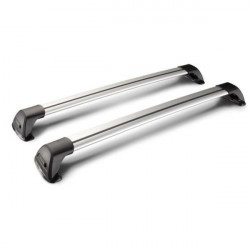 Whispbar Μπάρες Οροφής Αλουμινίου  WHISPBAR FLUSH 100cm 2τεμ. με Κλείδωμα
