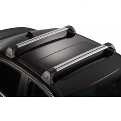 Whispbar Μπάρες Οροφής Αλουμινίου  WHISPBAR FLUSH 100cm 2τεμ. με Κλείδωμα