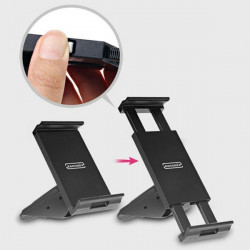 Xenomix ΒΑΣΗ ΣΤΗΡΙΞΗΣ XENOMIX CDX TABLET/ΚΙΝΗΤΟΥ/GPS/POS/NAVI (12>19,5 cm) ΓΙΑ ΤΗΝ ΥΠΟΔΟΧΗ/ΕΓΚΟΠΗ CD (ΜΑΥΡΟ)